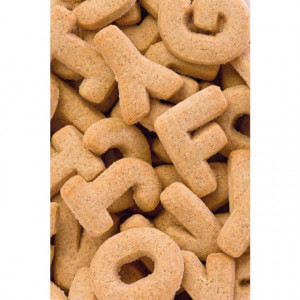 Set 26 litere din inox pentru biscuiti