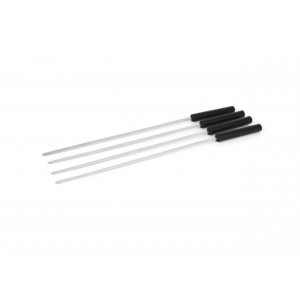 Set 4 Frigarui Inox 48 cm – Rezistente – Pentru Gratar/BBQ