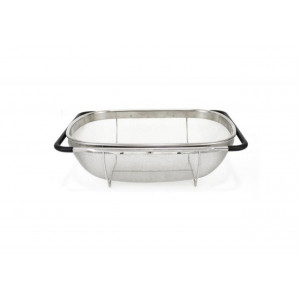 Strecuratoare inox extensibila, 33.5 x 24 x 11 cm