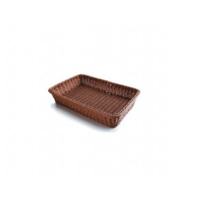 Cos Impletit Polirattan GN 1/4, 26.5x16.2 cm – Maro Elegant