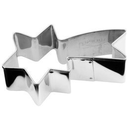 Forma Biscuiti Cometa Inox 8x4x3 cm – Ideala Patiserii