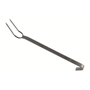 Furca Carne Gratar Inox Salvinelli 44 cm – 2 Varfuri Lungi