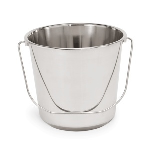 Galeata Inox 10 Litri – Ø 27.5 cm – Inaltime 24 cm – Profesionala