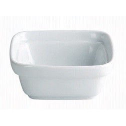 Set 6 Boluri Rectangulare Portelan, 270 ml – Suprapozabile