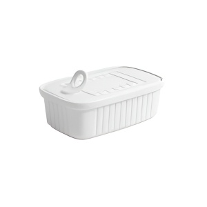 Bol Portelan Tip Conserva cu Capac 180 ml – Design Creativ