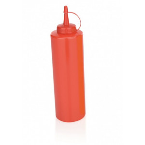 Flacon pt sosuri rosu PE, 700 ml