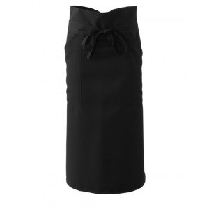 Montecarlo apron, strapless, black colour