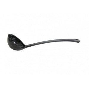 Polonic Negru Melamina 33 cm – Ideal pentru Supe si Ciorbe