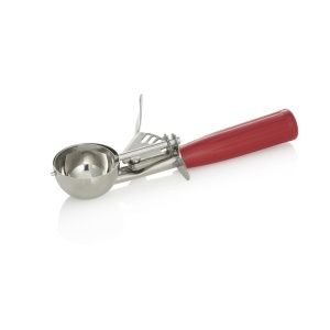 Portionator Inghetata Maner Rosu Ø 5 cm, 40 ml – Inox 18/8