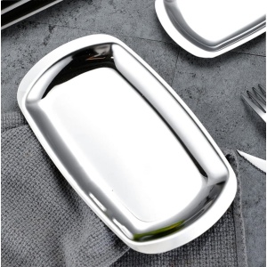Tava Dreptunghiulara Inox Bar, 19x10.5 cm