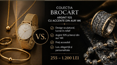 Argint cu accente din aur sau aur masiv? Cum alegi bijuteria potrivită fără să plătești de câteva ori mai mult