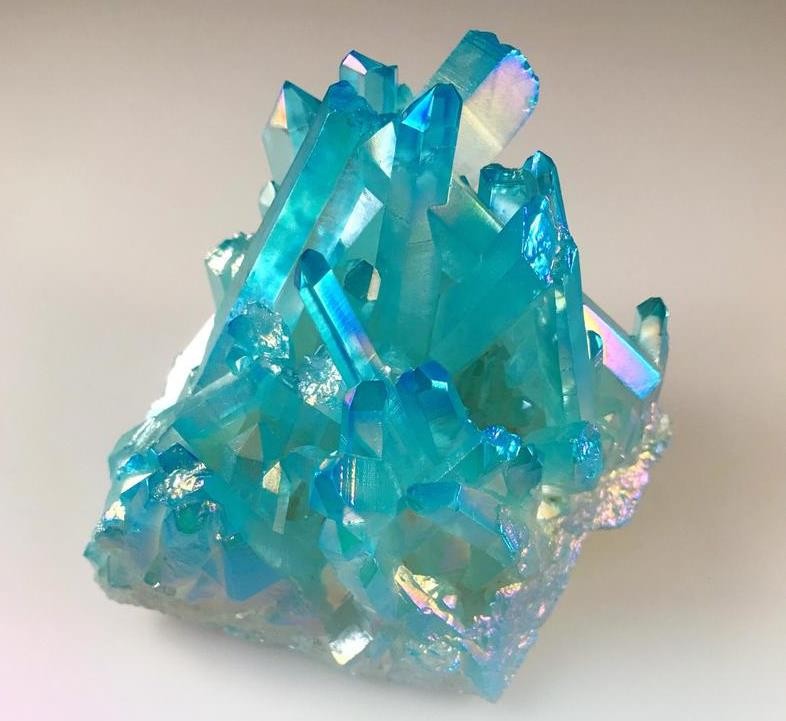 Blue ocean quartz