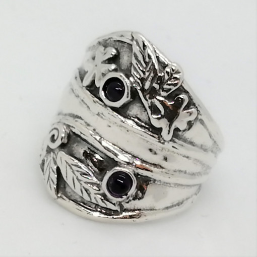 Inel argint Ametist R6156