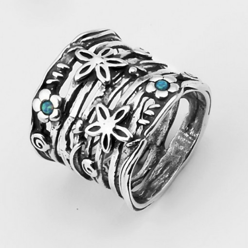 Inel argint OPAL - R395