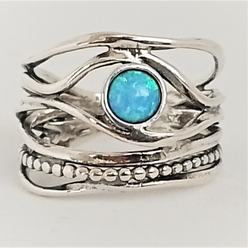 Inel argint - R850 opal
