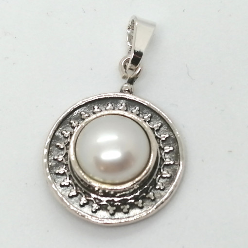 Pandantiv argint perla RGM-11