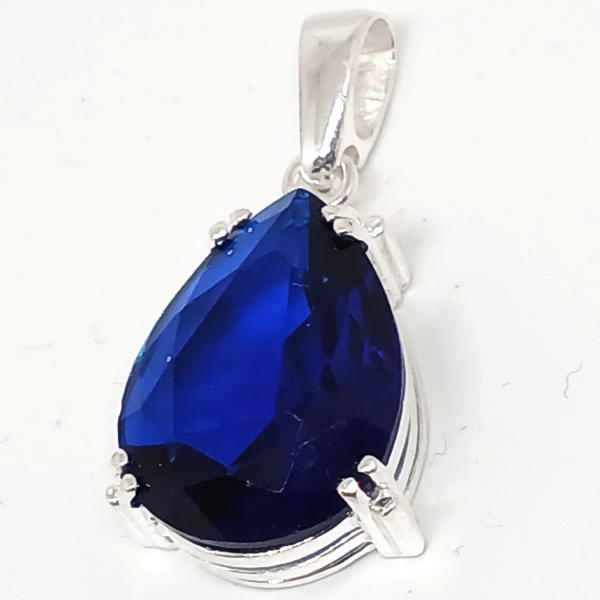 Pandantiv argint blue quartz -P3244