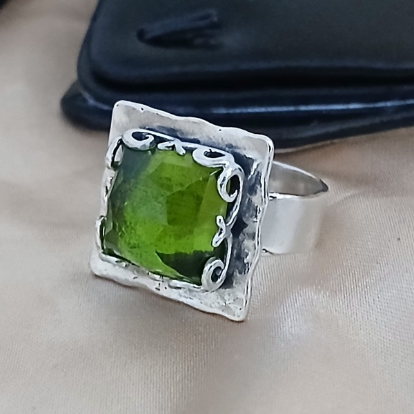 Inel argint R2992 - peridot