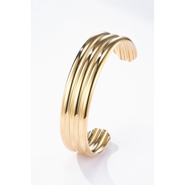 Brățară Cuff Gold Waves – Minimal Chic RG324AQ155 G - Img 5