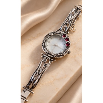 Ceas argint granat W9252 - Img 2