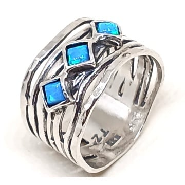 Inel argint opal imperial R2459 - Img 1