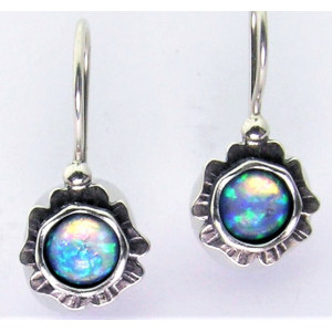 Cercei argint opal E2874A