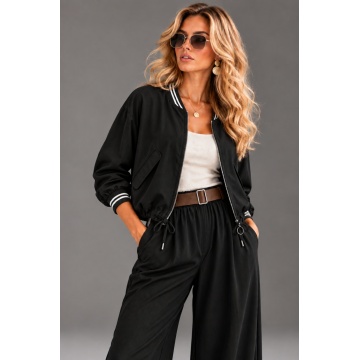 RG2576 (L-XL) Set Noir din Vâscoză 100% – Made in Italy