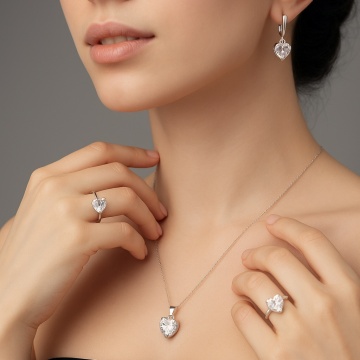 Set „Crystal Heart Glow” – R4106 - Img 4