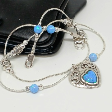Bratara argint -B4323-3 OPAL - Img 5