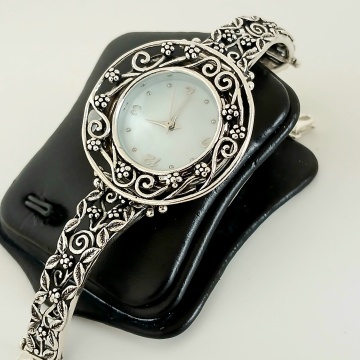 Ceas de mana din argint W9426