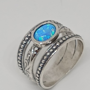 Inel argint R1941 opal - Img 2