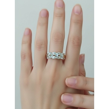 Inel Legend -argint placat cu aur -RGR018696 topaz - Img 3