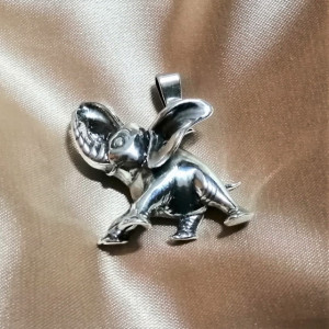 Pandantiv argint -Elefant - P1199
