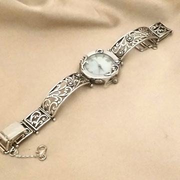 Ceas argint perle W3581-1 - Img 3