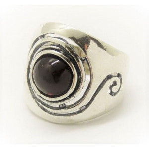 Inel argint R977 - granat