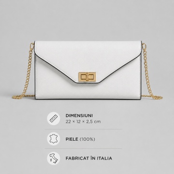 RG112734– Clutch din Piele Naturală – Made in Italy