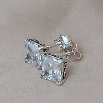 Set argint zircon N4295-E4376 - Img 5