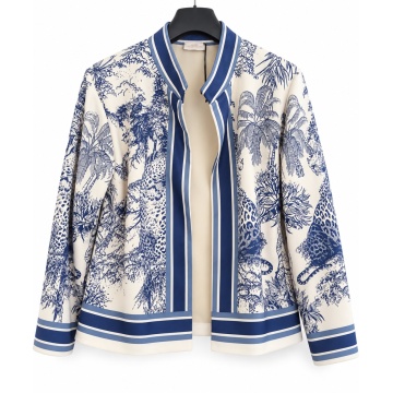 RG26586-18 Jachetă Velvet Art – Imprimeu Artistic, Efect Catifea | Made in Italy 40–46 (M–2XL) - Img 3