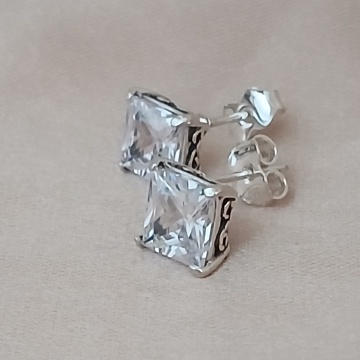 Set argint zircon N10844-E4376 - Img 3