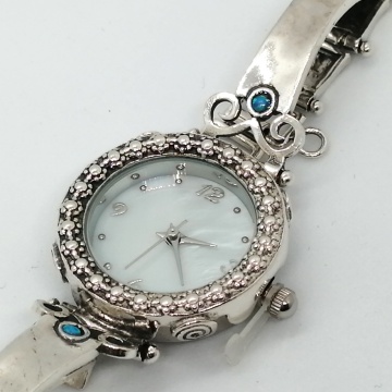 Ceas argint opal W4133-1 - Img 8