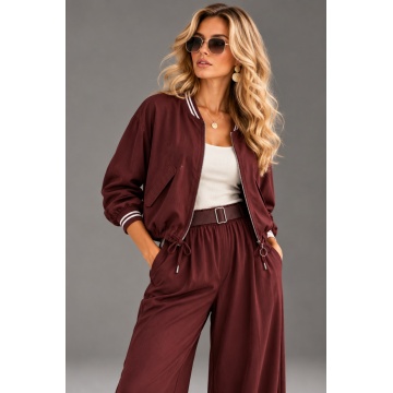 RG2576 (L-XL) Set Bordo din Vâscoză 100% – Made in Italy