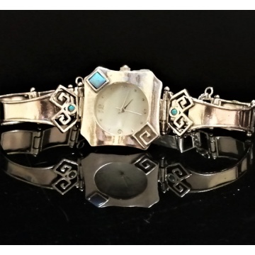Ceas din Argint 925 cu Opal W2079-1 - Img 3