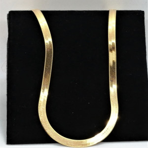 Colier GENOVA-argint placat cu aur galben-CTBTGMBP6L060-lungime 45 cm+5