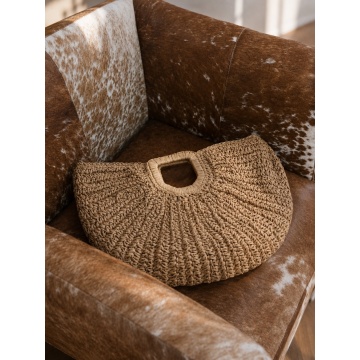 Geantă natur Raffia Tote RGPL644 - Img 2