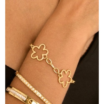 Brățară Lucky Clover Gold – Minimal Charm RG324AQ319 - Img 1