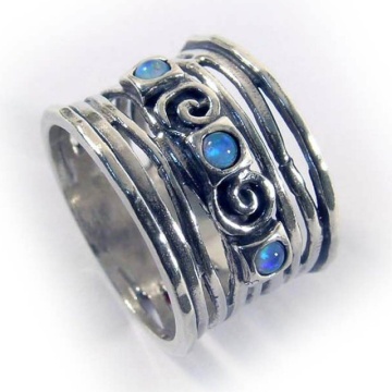 Inel argint R2474 opal - Img 3