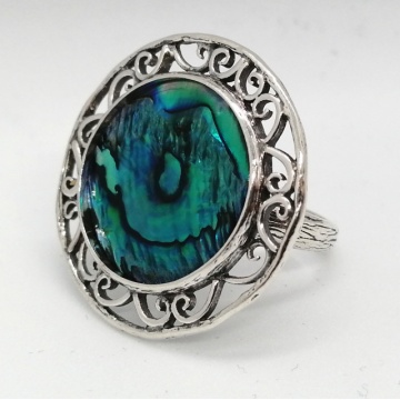 Inel argint R6728 abalone - Img 2