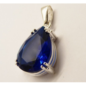 Pandantiv argint blue quartz -P3244