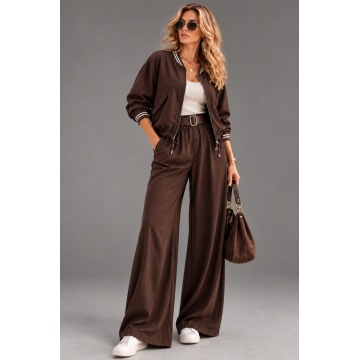 RG2576 (L-XL) Set Maron din Vâscoză 100% – Made in Italy