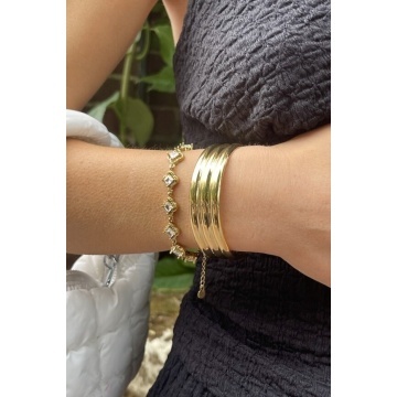 Brățară Cuff Silver Waves – Minimal Chic RG324AQ155 S - Img 2